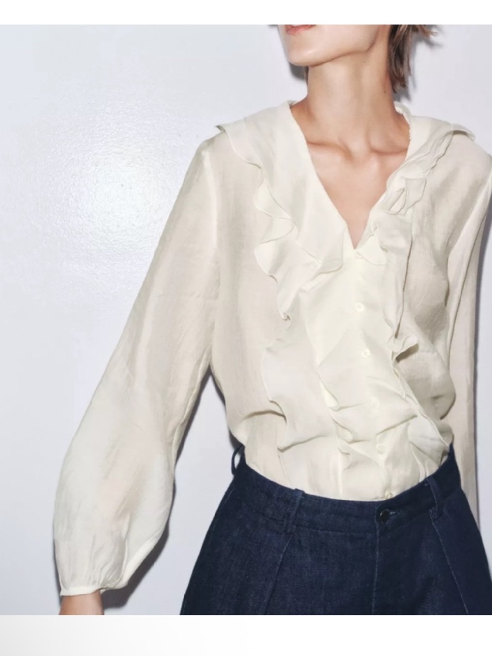 Zara Ruffled Blouse